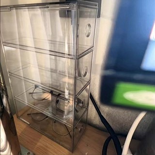 網紅亞克力眼鏡收納盒多格透明展示架墨鏡陳列架防塵創意眼鏡盒桌面收納