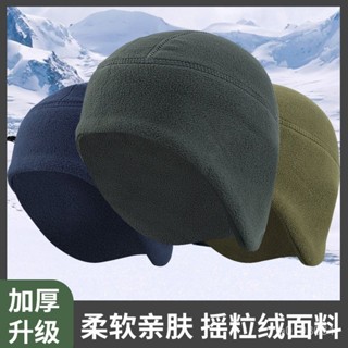 暖暖家冬季戶外抓絨帽騎行小帽搖粒絨防風防寒遮耳帽自行車護耳帽套頭帽 XPH6