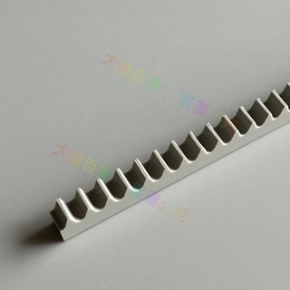 🌵限時暢銷🌵PP塑膠直齒條齒輪導軌畢業設計DIY模型齒條教學實驗用齒條器材~大錢