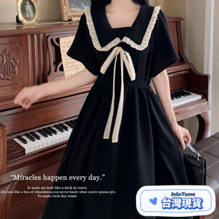🎶小鈴音Isletune🔔推薦🔔長裙正韓裙 子短袖洋裝短袖V領性感洋裝白色洋裝吊帶裙夏天大尺碼女裝襯衫長洋短裙長版