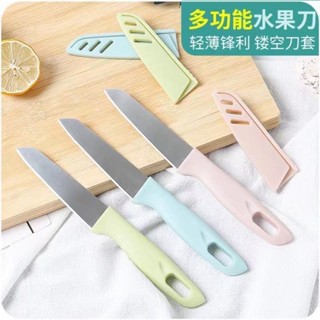 【新品推薦】不銹鋼水果刀家用瓜果削皮器便攜隨身刮皮刀多功能小刀