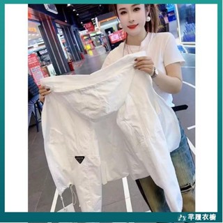 夏季必備🍓 薄款外套女 休閒風衣女 百搭時尚寬鬆防曬衣 顯瘦長袖外套防曬外套女 運動外套 薄款外套 寬鬆外套 排汗