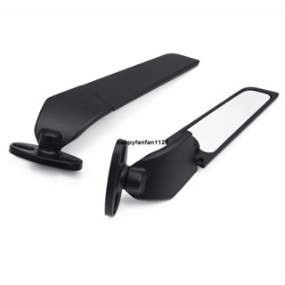 廠商直發 適用YAHA雅馬哈YZF-R3 R25 R15 V3 V4定風翼後照鏡機車通用型反光鏡後照鏡