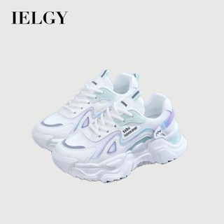 IELGY 網面透氣老爹鞋女 百搭 新款學生休閒運動跑步鞋