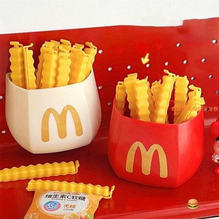 桃園出貨♕可愛麥噹噹冰箱磁吸置物架收納盒側面磁鐵免打孔壁掛式廚房收納盒