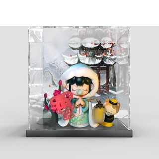 泡泡瑪特 展示盒 亞克力展示盒 適用ROLIFE若來 NANCI囡茜 甄嬛傳 吊卡 潮玩防塵盒