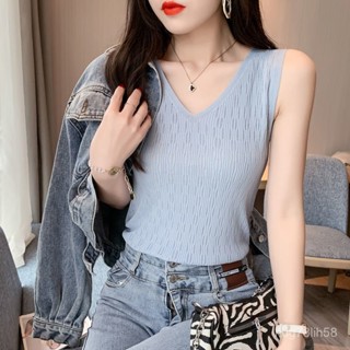 【臺灣出貨】吊帶背心 女生背心 內搭背心 女背心 無袖上衣 無袖背心 針織衫上衣 夏季背心 可外穿 內搭打底衫 夏天背心