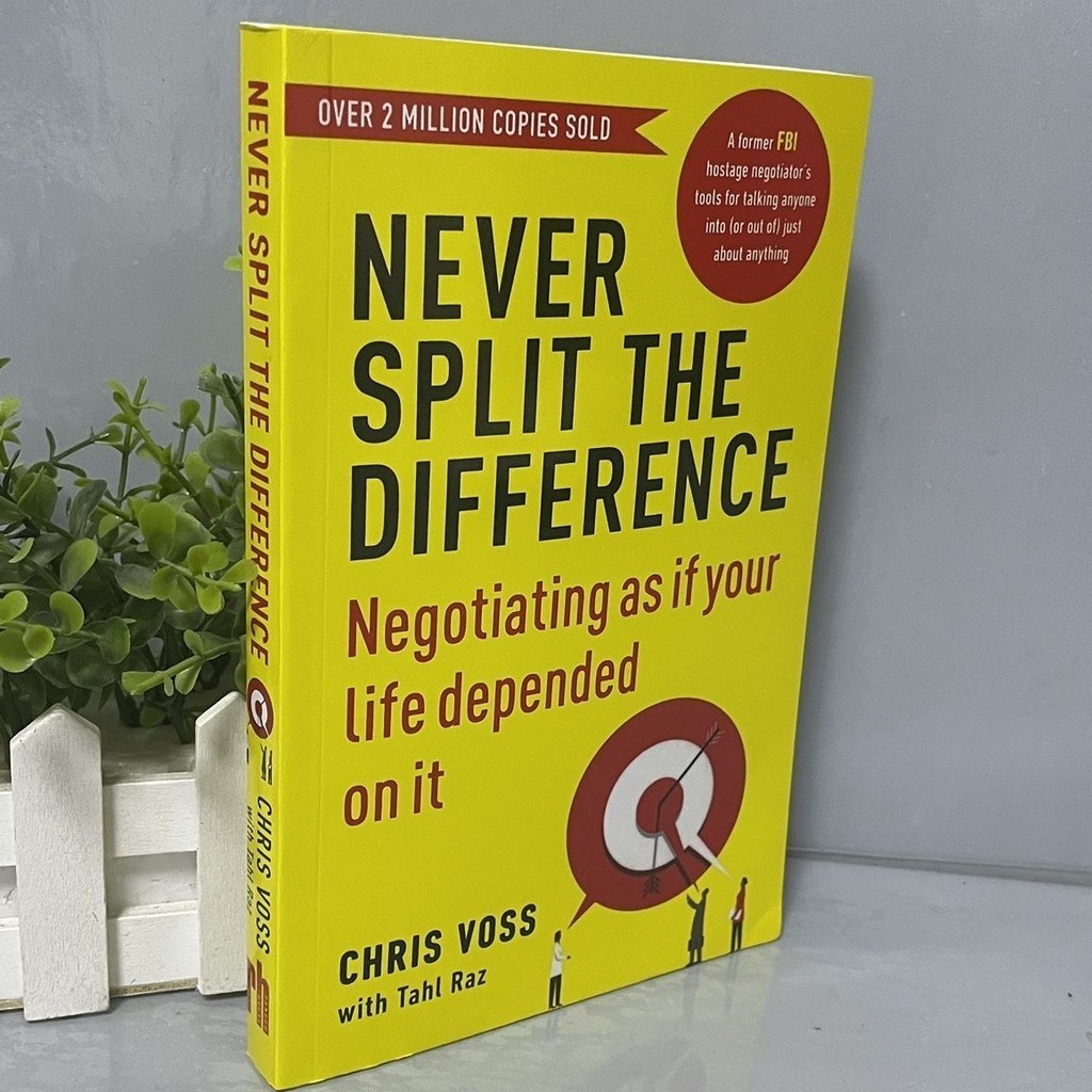 英文原版 強勢談判 Never Split the Difference 掌控談話 解決問
