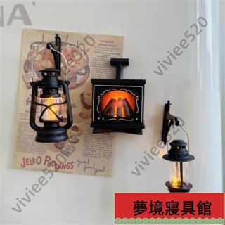 💥 高顏值冰箱貼 美化家庭 創意壁爐燈冰箱貼 聖誕氛圍 冬季家居裝飾 磁吸磁力 貼洞洞板留言板 墻壁美化冰箱貼