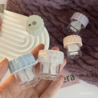 【生活用品】美瞳隱形眼鏡 半自動清洗器 不傷鏡片 旋轉方便攜帶 伴侶手動清潔雙聯 美瞳清洗器 隱形眼鏡清洗器