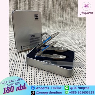 ANGGREKTW SET GUNTING KUKU / MENICURE SET / NAIL CLIPPER SET