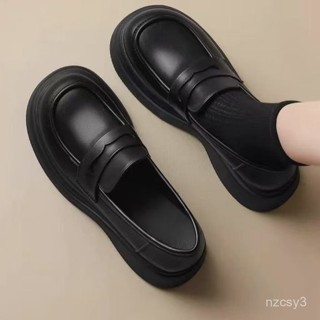 【臺灣出貨】【臺灣出貨】【店鋪熱銷】2025春季新款複古法式軟底包頭英倫jk風樂福鞋軟底一腳蹬休閒單鞋