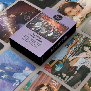 正版代購55張SEVENTEEN小卡HEAVEN專輯明信片自印THE8 JUN HOSHI飯制周邊