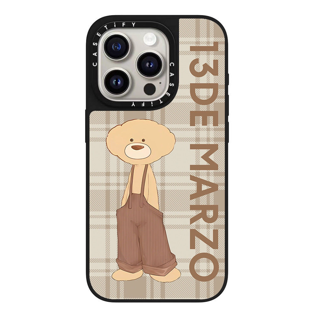 【HK原廠】限量帶原裝盒子CASTIFY聯名13DE MARZO小熊iPhone16Promax蘋果15防摔14手機殼1