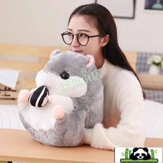 4.6倉鼠玩偶 暖手抱枕 被子兩用插手捂手佈娃娃 可愛娃娃玩偶 玩偶抱枕 安撫娃娃 聖誕節禮物 交換禮物