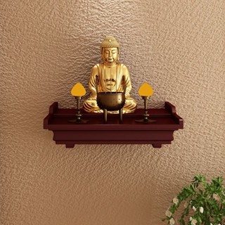 供臺 神案桌 供神桌 家用佛龕供奉財神臺擺放觀音底座佛像供桌神龕實木立櫃供臺壁掛式
