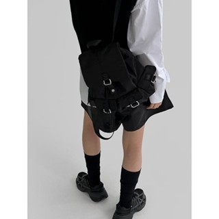 Codibook｜韓國 MAENIQUE 馬鞍造型皮革小型雙肩揹包［預購］揹包 女裝