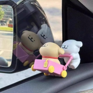 桃園快速🚚 【2104人好評】xt小狗汽車擺件車載中控儀錶臺裝飾車內飾品女生可愛卡通公仔