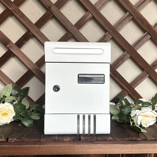 信箱 郵箱 信箱藍色 意見箱 家用信箱 美式信箱 復古信箱 鐵製信箱 信件箱 掀蓋信箱 田園風信箱包郵 信箱室外壁掛家用