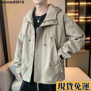 🌸限時低價🌸 【3423人收藏】春秋季新款男士夾克衫外套潮休閒百搭外衣帥氣韓版青年上衣服男女