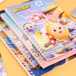 蛋仔派對線圈筆記本本子日記本記事本學生可愛橫線高顏值卡通A5