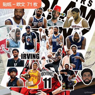 臺灣熱賣4.20🌞Kyrie Irving凱裡歐文貼紙獨行俠NBA球星德魯大叔籃球11號騎士nba