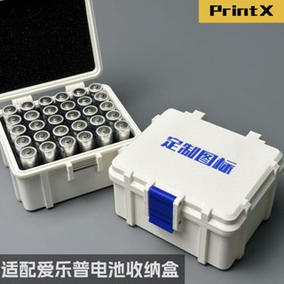 適配愛樂普eneloop 3號充電電池收納盒5號AA4號AAA電池盒客製化圖標 IMRW