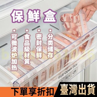 免運*新品✨食品級保鮮盒 冰箱專用 凍肉盒 水果收納盒 密封保鮮盒 食物保鮮收納盒 蔬菜冷凍層 凍肉類 冰箱食物收納 水