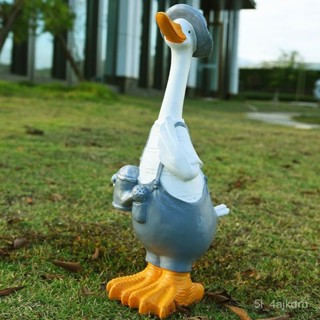 鄉村鴨 模擬動物 樹脂裝飾 盆栽裝飾 多肉植物 迷你園藝 園藝植作 微景觀配件 園藝工藝品擺件 微景觀 園藝裝飾品 田園