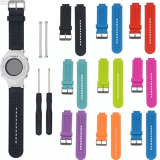 1Y☆ 矽膠手腕帶錶帶Garmin的方法S2 / S4 GPS高爾夫手錶/ Vivoactive