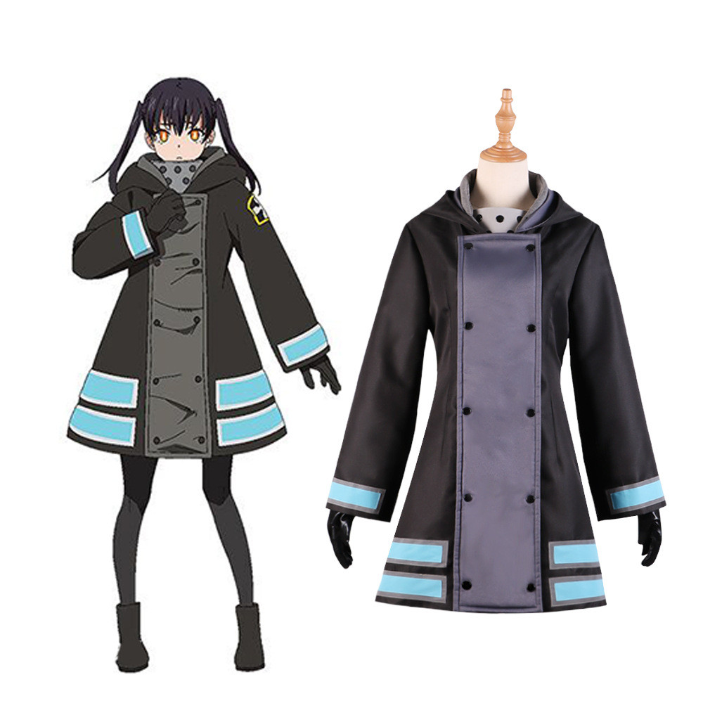 【臺灣 現貨】炎炎消防隊貳之章冬季消防服環古達cosplay動漫服裝 角色扮演服 COSPLAY 萬聖節