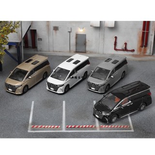 ✨興隆百貨✨模型 DCT/Shadow 1：64 豐田 埃爾法 MPV 合金車 壓鑄 汽車模型模擬收藏擺件玩具 男生禮物