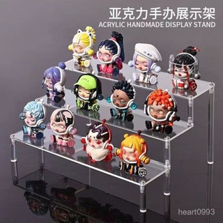 🍁限時下殺🍁公仔模型展示架 潮玩 泡泡瑪特 盲盒壓克力展示架 階梯展示架 階梯架 盲盒公仔 娃娃機 盒玩收納 Q0ZU