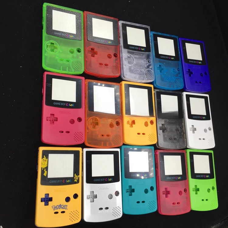 🎮臺灣出貨 免運🎮 GBC機殻 Game Boy Color外殻 GBC遊戲機機殻 遊戲機保護彩殼 遊戲機替換配件