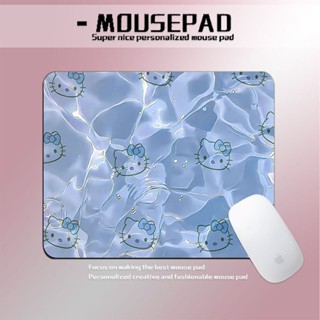 臺灣熱銷滑鼠墊水波紋凱蒂貓滑鼠墊Hello Kitty可愛學生電腦小號桌墊ins風高顏值