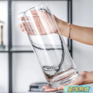 🔥臺灣熱賣🔥特大號落地富貴竹花瓶玻璃插花 花瓶擺件客廳花瓶玻璃水養花瓶 UYKV