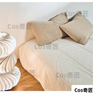 牛奶絨枕頭套 奶灰 藍灰 咖啡色 枕套 藍色 單品 枕頭套 枕套 素色 牛奶絨 磨毛