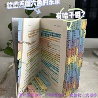 標籤貼 索引貼 便籤 備忘錄 彩色便利貼 分類標籤 N次貼 莫蘭迪標簽紙質索引貼透明標簽便簽貼紙活頁本目錄分類貼記號標記