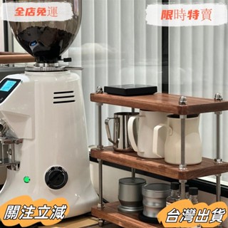 臺灣出貨 實木置物架 中古風架子 咖啡館酒吧杯架 桌上置物收納架 廚房架子辦公桌隔層架 工位桌面收納小書架茶杯架sadw