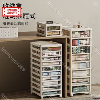 免運♥️青禾五金♥️抽屜式收納盒 化妝品家用桌面美甲首飾透明帶輪檔案學生多層置物櫃 置物櫃 檔案櫃💕agy5/5