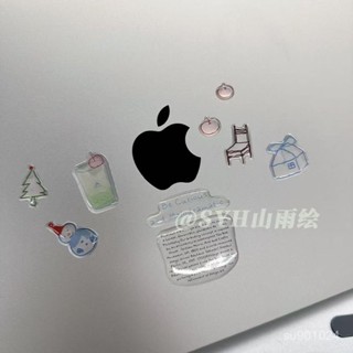 精品推薦🌸【5.7】【立體感強】小紅書衕款聖誕雪人小屋果凍5D立體美甲貼紙卡通diy電腦手機裝飾 指甲貼紙