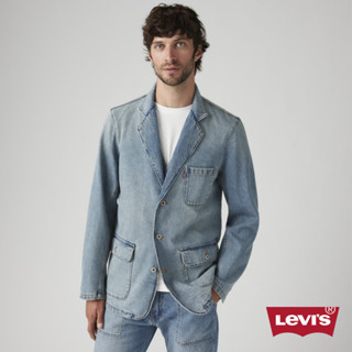 Levi's® 男款 牛仔西裝外套 人氣新品 001I0-0001