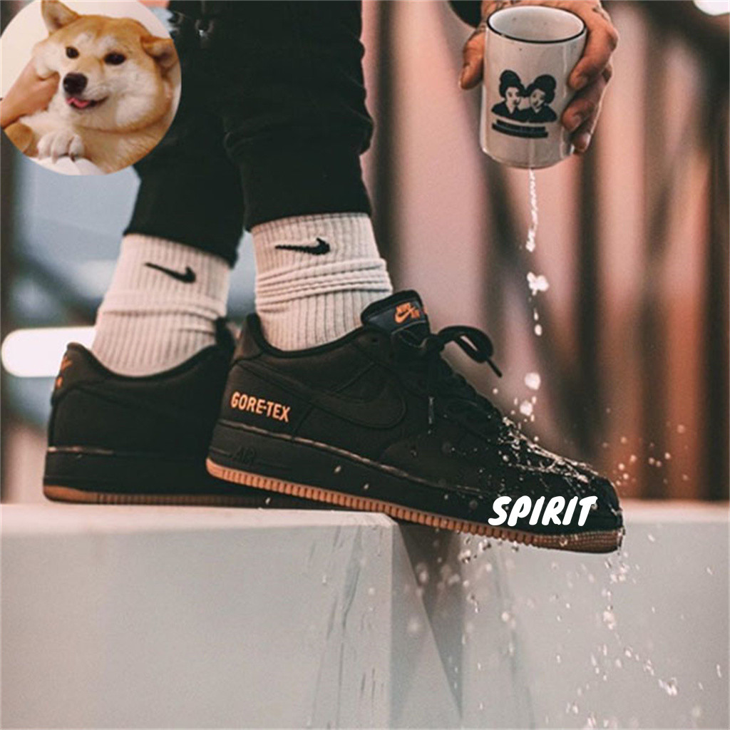 NIKE Air Force 1 GTX AF1 黑色防水 休閒板鞋 CK2630-001