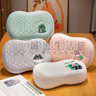 誠惠·枕頭記憶棉乳膠冰絲午睡枕頭辦公室趴睡午休神器學生教室便攜式小抱枕 兒童枕頭GGS