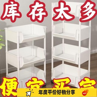 國際·可移動落地多層小書架收納 置物架 菜籃子儲菜筐 推車置物架 果蔬菜廚房置物架層XXS