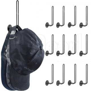 ⚡【優惠折扣】⚡帽子收納架 - 家用棒球帽架 - 壁掛式帽子架 - 帽子支架 - 多功能掛鉤 - 節省空間 - L 形