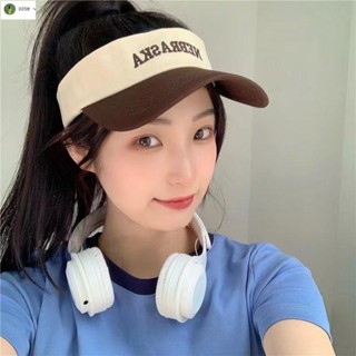 🔥臺灣出貨🔥MIJIU✨【1414人收藏】帽子女夏天空頂遮陽帽韓版防曬無頂鴨舌太陽帽運動跑步戶外棒球帽