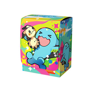 【窩作夥】 迷擬Q & 果然翁 卡套 64張 一包 第二層 寶可夢 PTCG 中文版 卡盒 內附兩片隔板 可放入60張卡