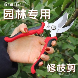 新店限時低價🔥🔥【官方正品】格美居花剪枝園藝剪刀修枝剪省力修剪樹枝果樹竹簽園林花卉剪子