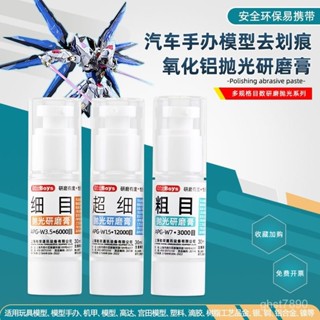 🔥臺灣發貨🔥鏡麵拋光研磨膏玩具模型手辦除細劃痕研磨膏汽車烤漆亞克力拋光膏